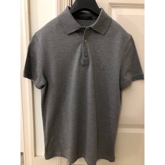 Louis Vuitton Other - LOUIS VUITTON Classic Grey Polo w/ LV Chest Logo